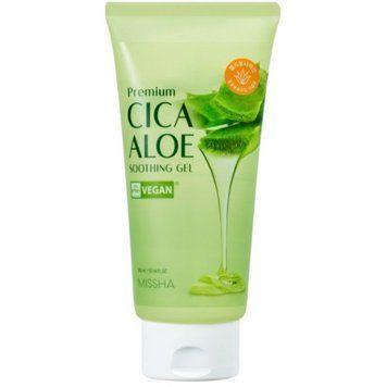 Заспокійливий гель з алое вера Missha Premium Cica Aloe Soothing Gel 300ml li-10063 фото