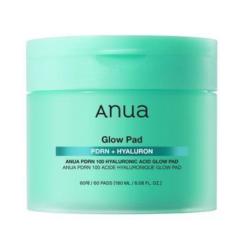 Зволожувальні тонер-педи ANUA PDRN HYALURONIC GLOW PAD 180ml (60EA) pe-38241 фото