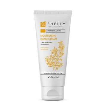 Поживний крем для рук з маслом ши та обліпихою Shelly 200 мл sh-07336 фото