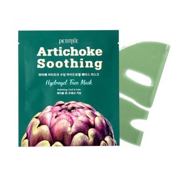 Маска гідрогелева заспокійлива з екстрактом артишоку для обличчя PETITFEE Artichoke Soothing Face Ma gi-4372 фото Маска гідрогелева заспокійлива з екстрактом артишоку для обличчя PETITFEE Artichoke Soothing Face Ma gi-4372 фото