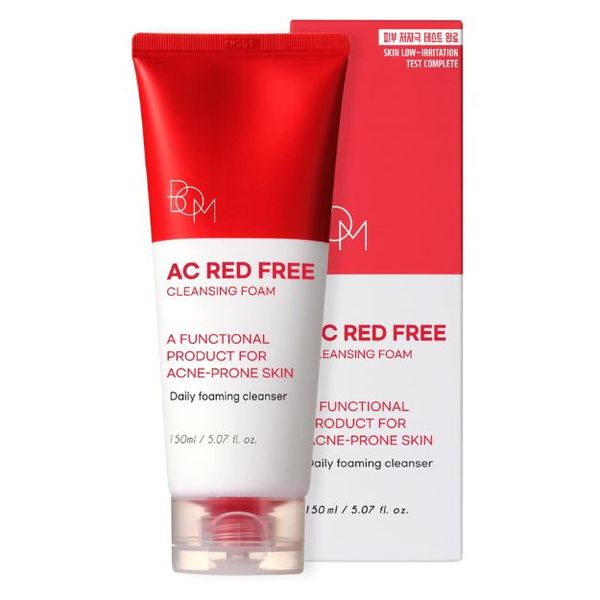 Пенка для умывания с коллоидной серой и BOM AC RED FREE CLEANSING FOAM 150ml pe-9010 фото