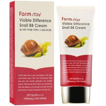 ВВ крем увлажняющий с улиточным муцином FarmStay Visible Difference Snail BB Cream 50ml vv-3950 фото
