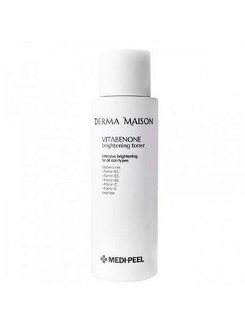 Антивозрастной осветляющий тонер с идебеноном Medi-Peel Derma Maison Vitabenone Brightning Toner 250ml to-3234 фото