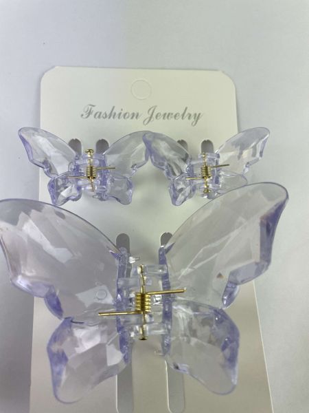 Набір заколок для волосся Hair Clip Set Crystal Violet 1*8cm/2*4cm dl-66432 фото