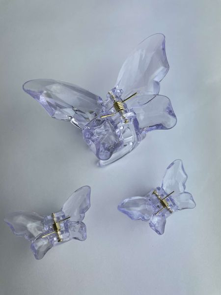 Набір заколок для волосся Hair Clip Set Crystal Violet 1*8cm/2*4cm dl-66432 фото
