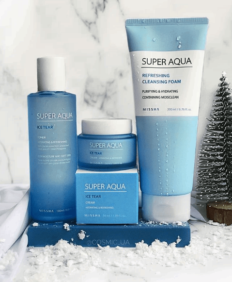 Тонер Увлажняющий На Основе Талой Воды Патагонии Super Aqua Ice Tear skin 180ml li-254 фото