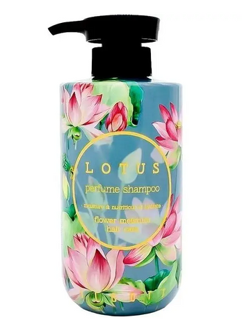 Парфумований шампунь для волосся Лотос Jigott Lotus Perfume Shampoo 500ml sh-82171 фото