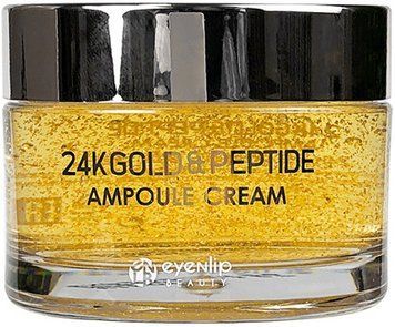 Крем ампульный антивозрастной с пептидами и золотом для лица Eyenlip 24K GOLD & PEPTIDE AMPOULE CREAM 50ml au-4349 фото