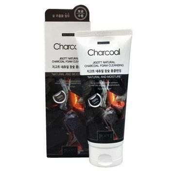 Пенка с углем JIGOTT NATURAL CHARCOAL FOAM CLEANSING 180ml pe-8644 фото