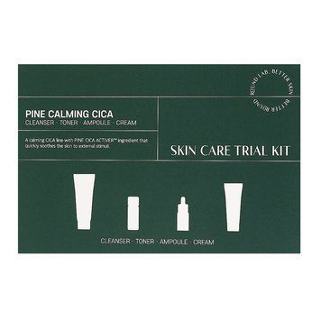 Набір засобів з екстрактом голок сосни Round Lab Pine Calming Cica Trial Kit(30ml +20ml +10ml +20ml) li-40294 фото