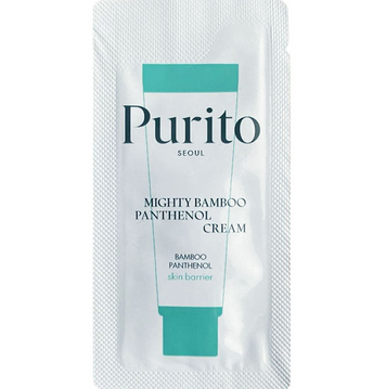 Увлажняющий крем с пантенолом PURITO Mighty Bamboo Panthenol Cream 1ml kr-67118 фото