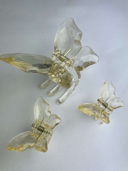 Набор заколок для волос Hair Clip Set Crystal Yellow 1*8cm/2*4cm dl-66449 фото