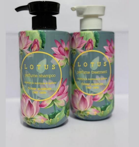 Парфумований шампунь для волосся Лотос Jigott Lotus Perfume Shampoo 500ml sh-82171 фото