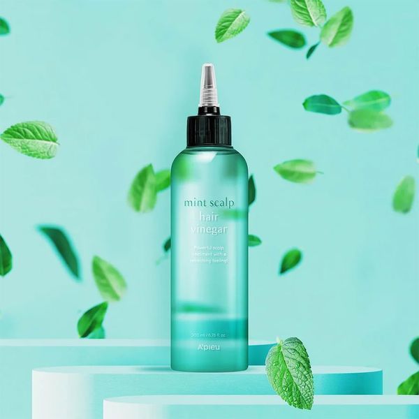 Оцет для волосся A'PIEU Mint Scalp Hair Vinegar 200ml vo-38664 фото