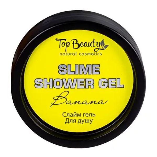 Слайм-гель для душа Top Beauty Slime Shower Gel Banana 200 мл te-11429 фото