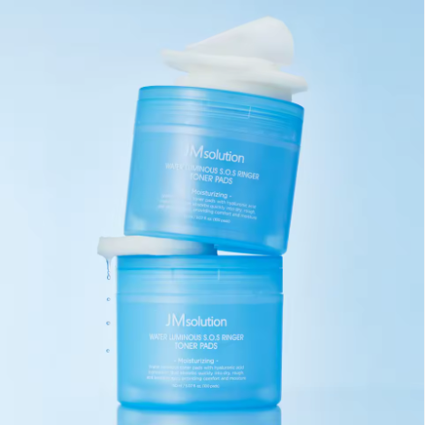Тонер-педи JMSOLUTION WATER LUMINOUS S.O.S RINGER TONER PADS 100 EA 150 ml pe-61927 фото