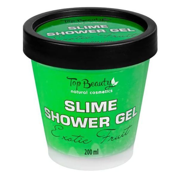 Слайм-гель для душа Top Beauty Slime Shower Gel Exotic Fruit 200 мл dl-11430 фото