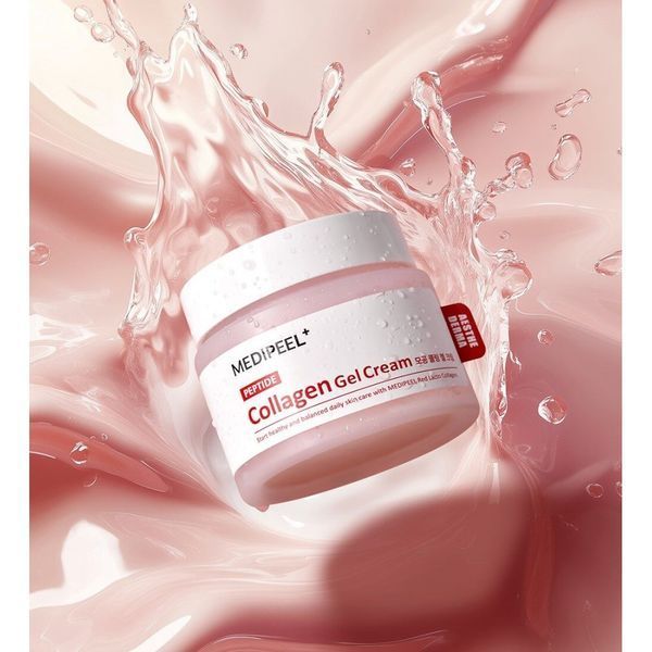 Подвійний крем-гель для обличчя Medi-Peel Red Lacto Collagen Hydro Gel Cream 80ml kr-24230 фото