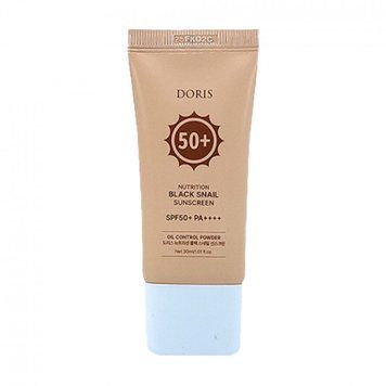 Солнцезащитный крем с экстрактом улитки Doris Nutrition Black Snail Sunscreen 30мл so-83321 фото