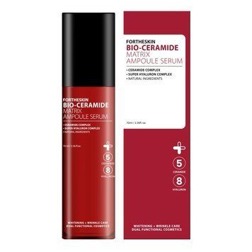 Сироватка для обличчя з керамідами Fortheskin Bio Ceramide Matrix Ampoule Serum 70ml sy-50225 фото