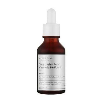 Сироватка з екстрактом мандарина Mary&May Citrus Unshiu + Tremella Fuciformis Serum 10ml sy-82671 фото