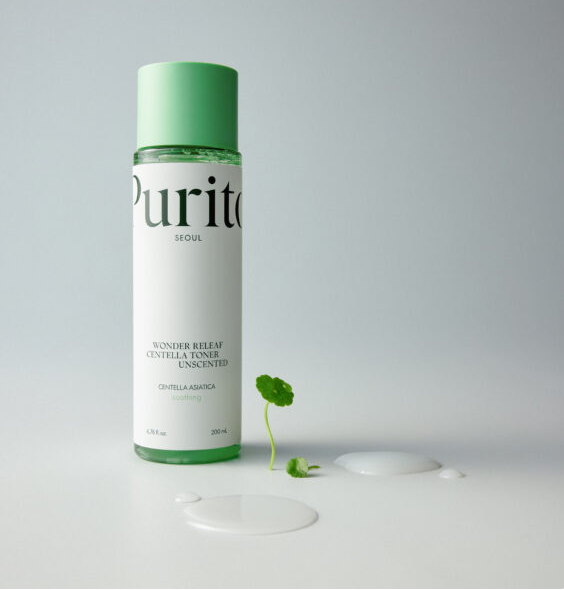 Тонер заспокійливий з центелою без олій PURITO Wonder Releaf Centella Toner Unscented 1ml to-67132 фото