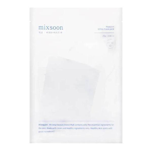 Тканинна маска для обличчя з ферментами Mixsoon Bifida Mask Pack 1шт tk-10739 фото