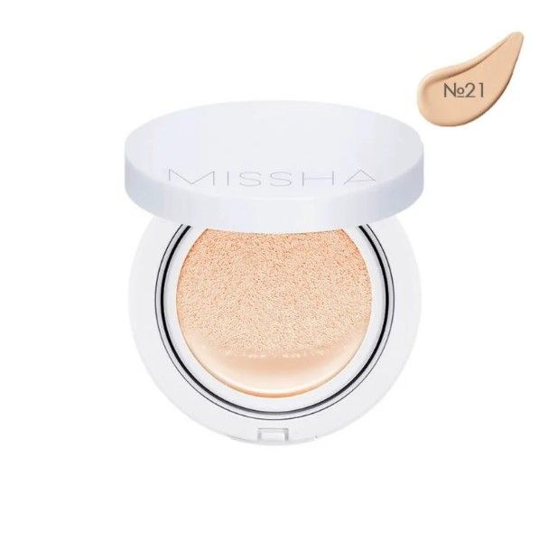 Кушон Увлажняющий Дерму MISSHA MAGIC CUSHION MOIST UP SPF 50PA 21 Светлый беж ma-213 фото