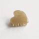 Заколка для волос NYU.NYU France hair clip Heart Beige FR01HCHB01 фото 1