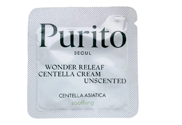 Крем для чувствительной кожи с центелой PURITO Wonder Releaf Centella Cream Unscented 1ml kr-67149 фото