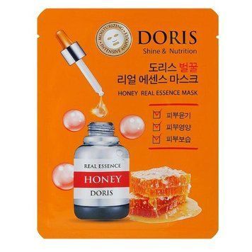 Ампульна маска для обличчя з екстрактом меду DORIS HONEY REAL ESSENCE MASK 25ml tk-8673 фото