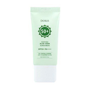 Солнцезащитный крем с экстрактом алоэ вера Doris Soothing Aloe Vera Sunscreen 30мл so-83307 фото