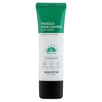 Солнцезащитный крем TRUECICA AQUA CALMING SUNCREAM 50ml 50PA++++ so-9890 фото