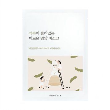 Маска для обличчя 27 мл ROUND LAB SOYBEAN NOURISHING MASK ma-23133 фото