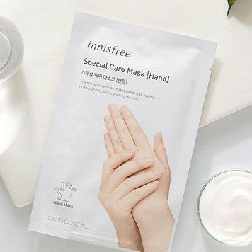 Зволожуюча маска рукавички для рук Innisfree Special Care Hand Mask 20 г dl-5837 фото
