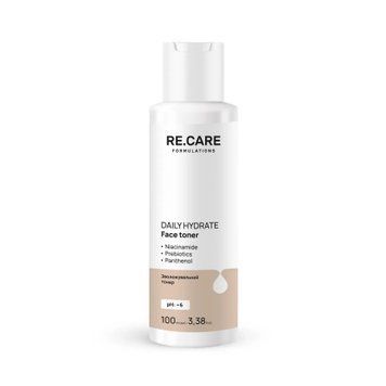 Увлажняющий тонер Daily Hydrate Face Toner RECARE 100 мл re-11210 фото