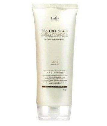 Маска Зміцнююча Оздоровлююча Для Шкіри Голови І Волосся La"dor Tea Tree Scalp Hair Pack З Екстрактом ma-157 фото
