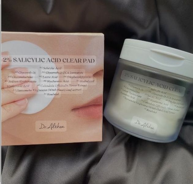Тонер-педи з саліциловою кислотою 2% Dr.Althea 2% Salicylic Acid Clear Pad li-55293 фото