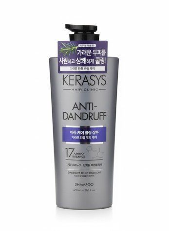 Шампунь для волос Kerasys Clinic Shampoo Dandruff Scalp Itch Care 600ml sh-21826 фото
