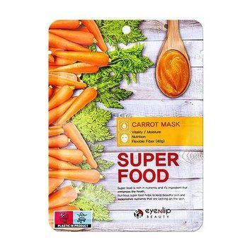 Тканевая маска для лица Морковь Eyenlip Super Food Mask Carrot 1ea pa-7122 фото
