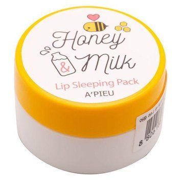 Маска для губ нічна молочно-медова A'pieu Honey & Milk Lip Sleeping Pack 6.7g pa-7166 фото