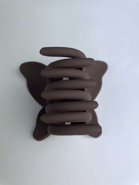 Заколка для волосся CHACOTT Hair Clip Matter Dark Brown 3.7x5cm dl-66548 фото