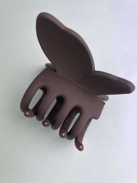 Заколка для волосся CHACOTT Hair Clip Matter Dark Brown 3.7x5cm dl-66548 фото