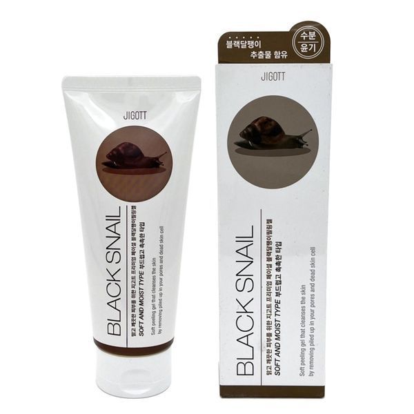 Пилинг-гель для лица Jigott Premium Facial Black Snail Peeling Gel 180ml li-11538 фото