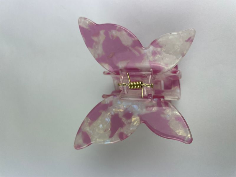 Заколка для волосся CHACOTT Hair Clip Metelyk White Pink 6.5x6cm dl-66487 фото