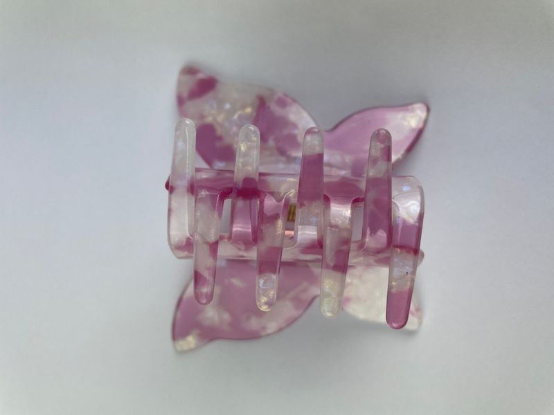 Заколка для волосся CHACOTT Hair Clip Metelyk White Pink 6.5x6cm dl-66487 фото