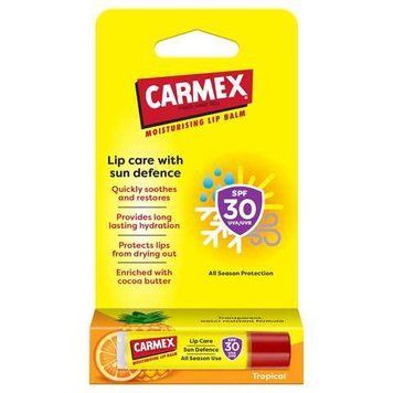 Бальзам для губ в стике с ароматом тропических фруктов Carmex Daily Care Lip Balm Tropical Colada SPF 15 Stick 4.25 g uh-9699 фото