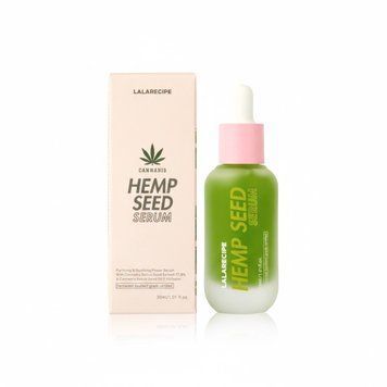 Заспокійлива сироватка для обличчя з екстрактом насіння коноплі [LALARECIPE] Hempseed Serum 30 ml zs-05714 фото