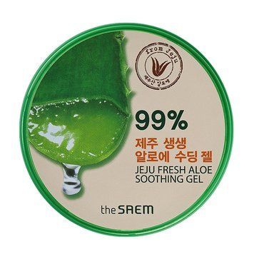 Гель Алоє Універсальний Зволожуючий в тюбику The Saem Jeju Fresh Aloe Soothing Gel 99% 300ml Tube te-57695 фото