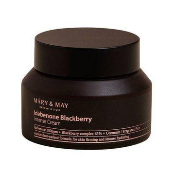 Крем для обличчя з ідебеноном Mary & May Idebenone + Blackberry complex intensive total care cream 7 pa-7185 фото